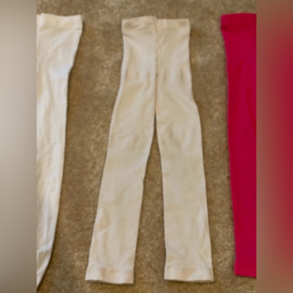 5 piece girls lot size 6 / 6x dresses / tunic tops, tights, footless leggings - Picture 6 of 13